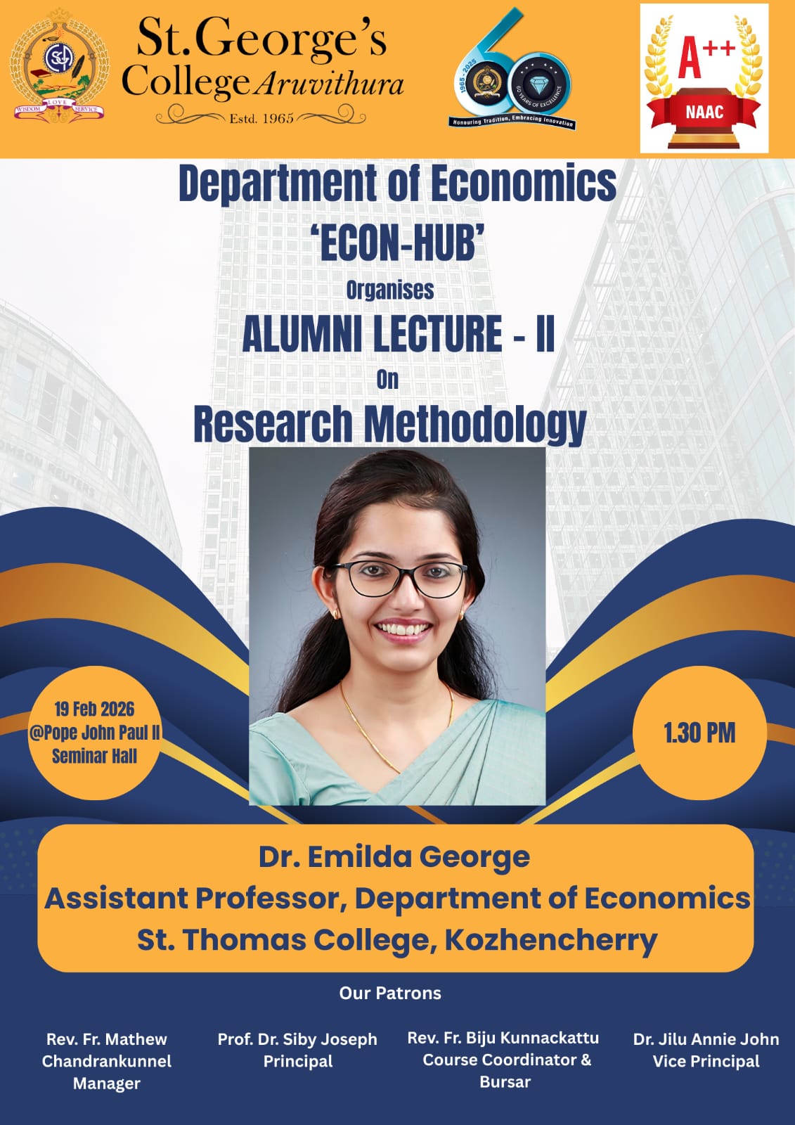 ECON-HUB Alumni Lecture on Research Methodology